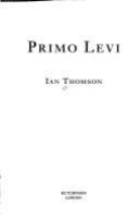 Primo Levi-Hc cover