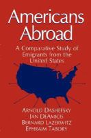 Americans Abroad A Comparative Study of Emigrants from the United States cover
