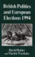 British Politics and European Elections, 1994 cover