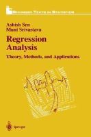 Regression Analysis Theory, Methods and Applications cover