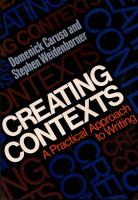 Creating Contexts A Practical Approach to Writing cover