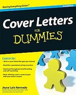 Cover Letters for Dummies cover