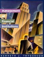 Management of Financial Institutions cover