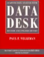 Learning Data Analysis with Data Desk cover