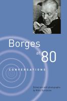 Borges at Eighty : Conversations cover