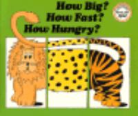 How Big? How Fast? How Hungry?: A Book about Cats cover
