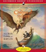 The Blue Djinn of Babylon (Children of the Lamp (Audio)) cover