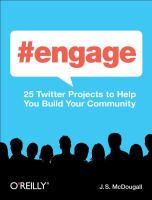 #Engage : 25 Twitter Projects to Help You Build Your Community cover