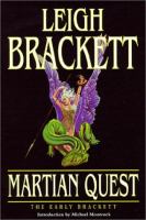 Martian Quest: The Early Brackett cover
