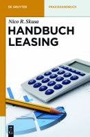 Handbuch Leasing cover