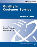 Quality in Customer Service cover