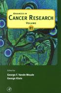 Advances in Cancer Research (volume81) cover
