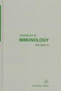 Advances in Immunology (volume61) cover
