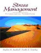 Stress Management Psychological Foundations cover