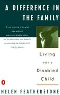 A Difference in the Family Living With a Disabled Child cover