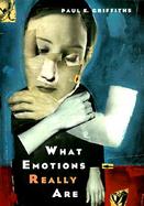 What Emotions Really Are The Problem of Psychological Categories cover