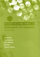 Mathematics for Economics cover