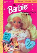My Barbie Slumber Party Book with Sticker cover