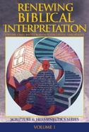 Renewing Biblical Interpretation cover