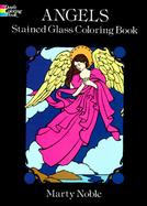 Angels Stained Glass Coloring Book cover