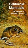 California Mammals cover