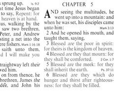 Giant Print Bible cover