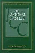A Critical and Exegetical Commentary on the Pastoral Epistles cover
