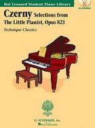 Czerny Selections from the Little Pianist, Opus 823 cover
