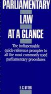 Parliamentary Law cover