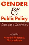Gender and Public Policy Cases and Comments cover