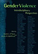 Gender Violence Interdisciplinary Perspectives cover
