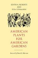 American Plants for American Gardens cover