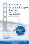 Advances in Serotonin Receptor Research Molecular Biology, Signal Tranduction, and Therapeutics cover