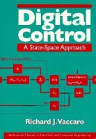 Digital Control: A State-Space Approach cover
