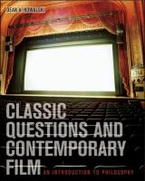 Classic Questions & Contemporary Film An Introductory Philosophy Text with Readings cover