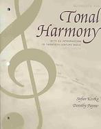 Workbook for Tonal Harmony With an Introduction to 20th Century Music cover
