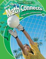 NY Math Connects Course 3 cover