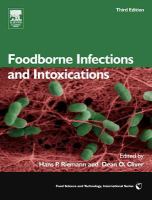 Foodborne Infections and Intoxications cover