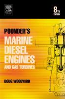 Pounders Marine Diesel Engines- and Gas Turbines cover