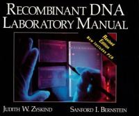 Recombinant DNA Laboratory Manual cover