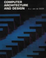 Computer Architecture and Design cover