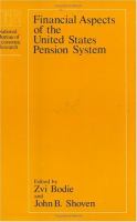 Financial Aspects of the United States Pension System cover