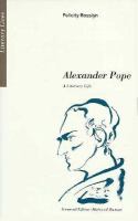 Alexander Pope: A Literary Life cover
