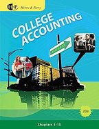 College Accounting, Chapters 1-15 cover