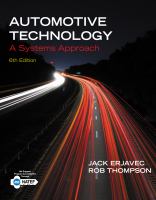 Automotive Technology : A Systems Approach cover
