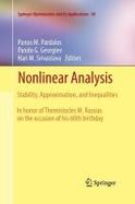 Nonlinear Analysis : Stability, Approximation, and Inequalities cover