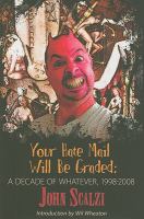 Your Hate Mail Will Be Graded cover