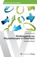 Direktzugang Zur Physiotherapie In Österreich cover