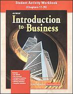 Introduction To Business, Student Activity Workbook Chapters 17-35 cover