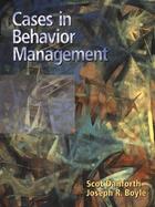 Cases in Behavior Management cover